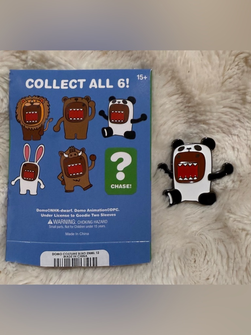 Domo Animal Costume Blind Bag Enamel Pin Hot Topic Exclusive